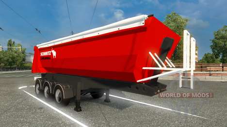 Skin Schmitz Cargobull semitrailer pour Euro Truck Simulator 2