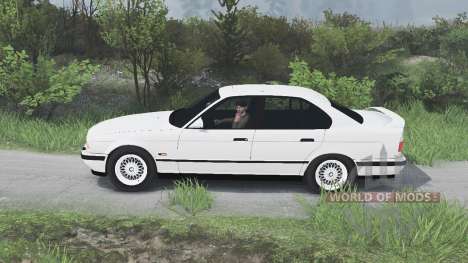 BMW M5 (E34) 1995 [25.12.15] pour Spin Tires
