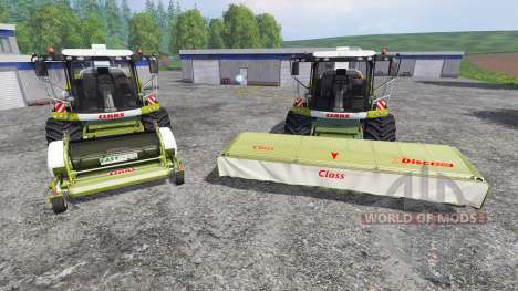 CLAAS EasyFlow300 and XDisc 6200 pour Farming Simulator 2015