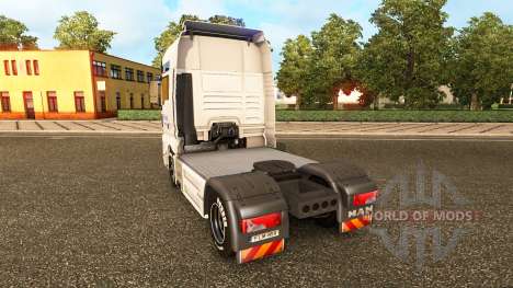 De la peau A. Schulz sur le camion de l'HOMME pour Euro Truck Simulator 2