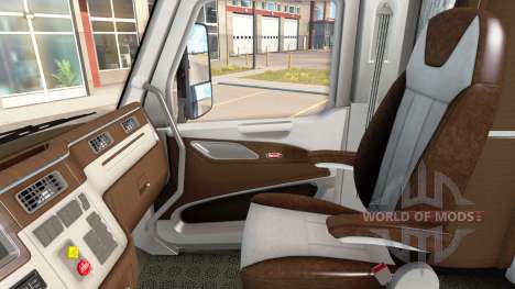 Die neue Farbe Peterbilt 579 Innenraum für American Truck Simulator