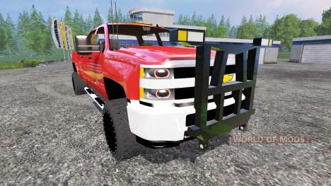 Chevrolet Silverado 3500 [plow truck] für Farming Simulator 2015