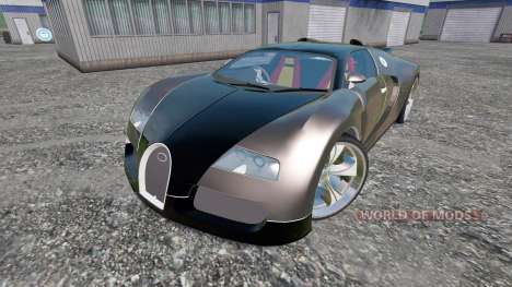 Bugatti Veyron v2.0 für Farming Simulator 2015