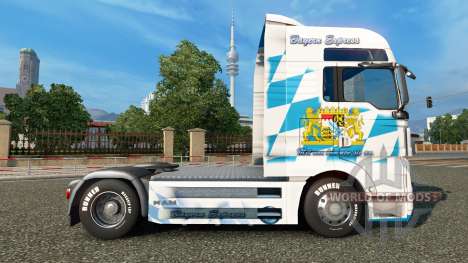 La peau Bavière Express sur le camion de l'HOMME pour Euro Truck Simulator 2