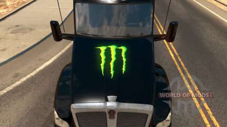Kenworth T680 Monster Energy pour American Truck Simulator