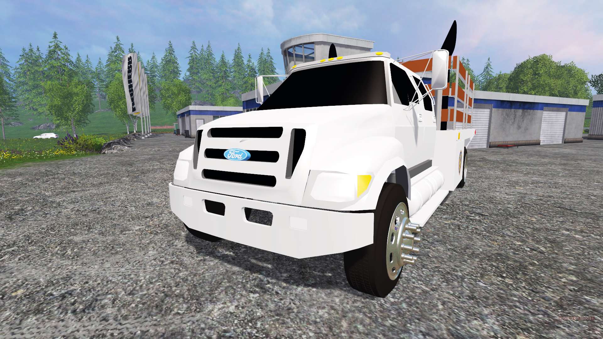 Ford F 650 Stakebed Pour Farming Simulator 2015