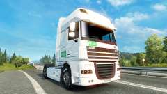 Skin PFAB on-tracteur DAF pour Euro Truck Simulator 2