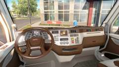 La nouvelle couleur Peterbilt 579 intérieur pour American Truck Simulator