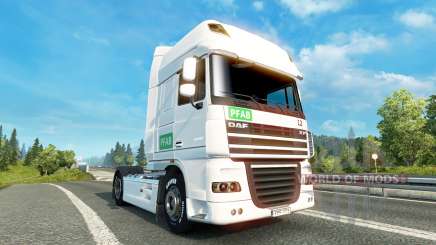 Skin PFAB on tractor DAF für Euro Truck Simulator 2