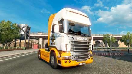 Mezzo Mix de la peau pour Scania camion pour Euro Truck Simulator 2