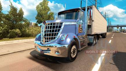 International LoneStar in Verkehr für American Truck Simulator