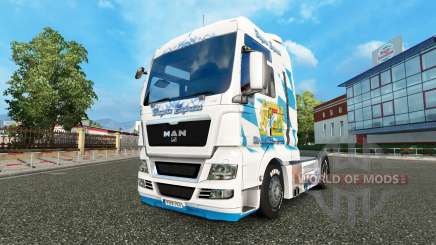 La peau Bavière Express sur le camion de l'HOMME pour Euro Truck Simulator 2