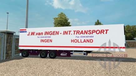 Semi J. W. van Ingen pour Euro Truck Simulator 2