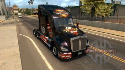 T680 Harley Davidson skin pour American Truck Simulator
