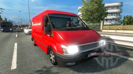 Ford Transit KitKat pour Euro Truck Simulator 2