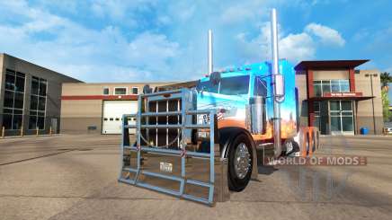 La peau Caveira sur les camions Peterbilt 379 pour American Truck Simulator