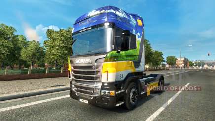 Gasunie Transport skin für den Scania truck für Euro Truck Simulator 2