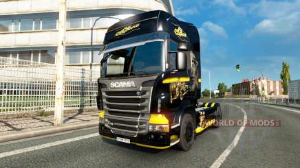 Al Capone de la peau pour Scania camion pour Euro Truck Simulator 2