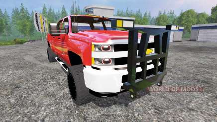 Chevrolet Silverado 3500 [plow truck] für Farming Simulator 2015