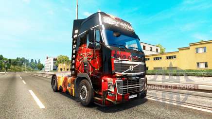 Spiderman peau pour Volvo camion pour Euro Truck Simulator 2