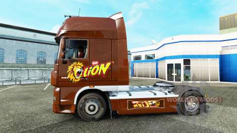 Peau de Lion pour DAF camion pour Euro Truck Simulator 2