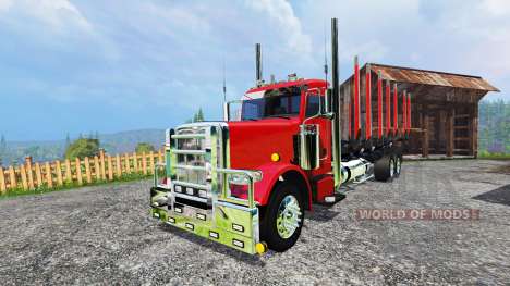 Peterbilt 388 [log truck] für Farming Simulator 2015