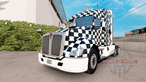 La peau de la Vitesse pour le tracteur Kenworth pour American Truck Simulator