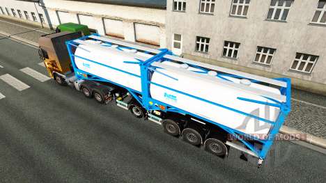 Semitrailer tank Nijman Zeetank v2.0 für Euro Truck Simulator 2