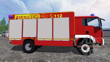 MAN TGM 14.250 Firetruck pour Farming Simulator 2015