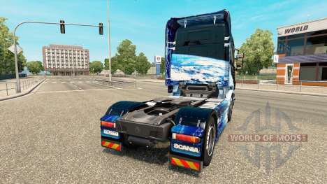 La terre de la peau pour Scania camion pour Euro Truck Simulator 2