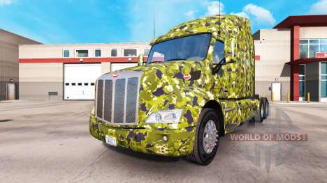 L'armée de la peau pour camion Peterbilt pour American Truck Simulator
