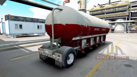 Semitrailer réservoir pour American Truck Simulator