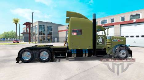 USA Army skin für Peterbilt 389-LKW für American Truck Simulator