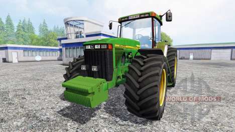 John Deere 8400 v1.5 pour Farming Simulator 2015