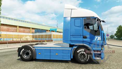 Versteijnen de la peau pour Iveco tracteur pour Euro Truck Simulator 2