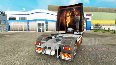 Peau de Lion pour DAF camion pour Euro Truck Simulator 2