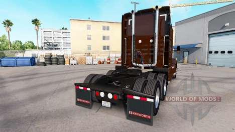 UPS Haut für die Kenworth-Zugmaschine für American Truck Simulator