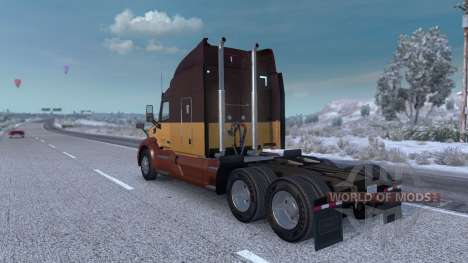 L'hiver mod (Glacial de l'Hiver Mod v1.0) pour American Truck Simulator