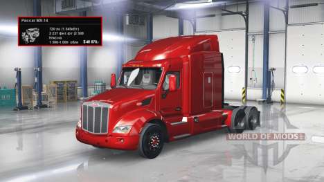 Moteur de 720 CH pour American Truck Simulator