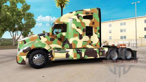 Armee-skin für die Kenworth-Zugmaschine für American Truck Simulator