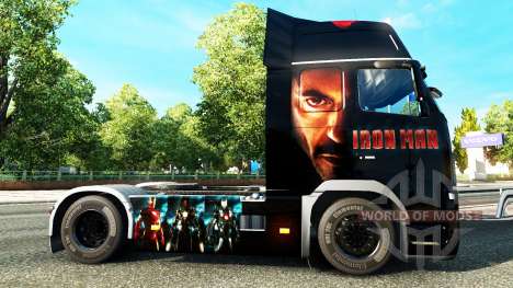 Ironman skin für Volvo-LKW für Euro Truck Simulator 2