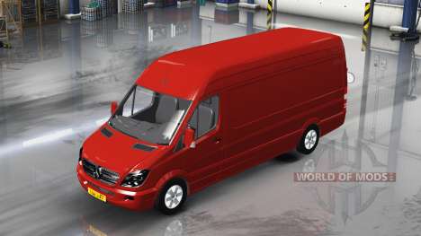 Mercedes-Benz Sprinter LWB v1.1 pour American Truck Simulator