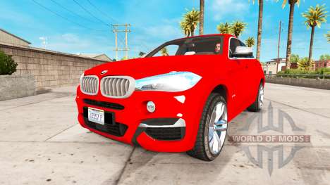 BMW X6 M50d 2015 für American Truck Simulator