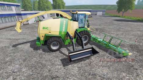 Krone Big X 1100 FL pour Farming Simulator 2015