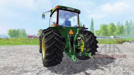 John Deere 8400 v1.5 pour Farming Simulator 2015
