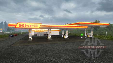European petrol station für Euro Truck Simulator 2