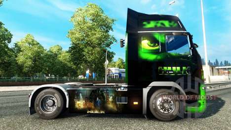 HULK peau pour Volvo camion pour Euro Truck Simulator 2