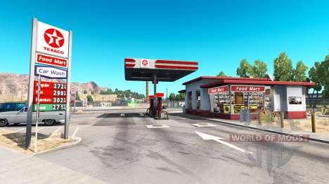 Réel de la station de gaz pour American Truck Simulator
