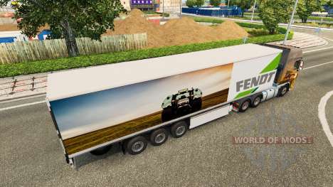 La Semi-Remorque Fendt pour Euro Truck Simulator 2