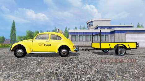 Volkswagen Beetle 1966 [Post Edition] v2.0 für Farming Simulator 2015